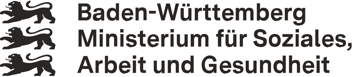 Logo vom Ministerium für Soziales, Arbeit und Gesundheit Baden-Württemberg
